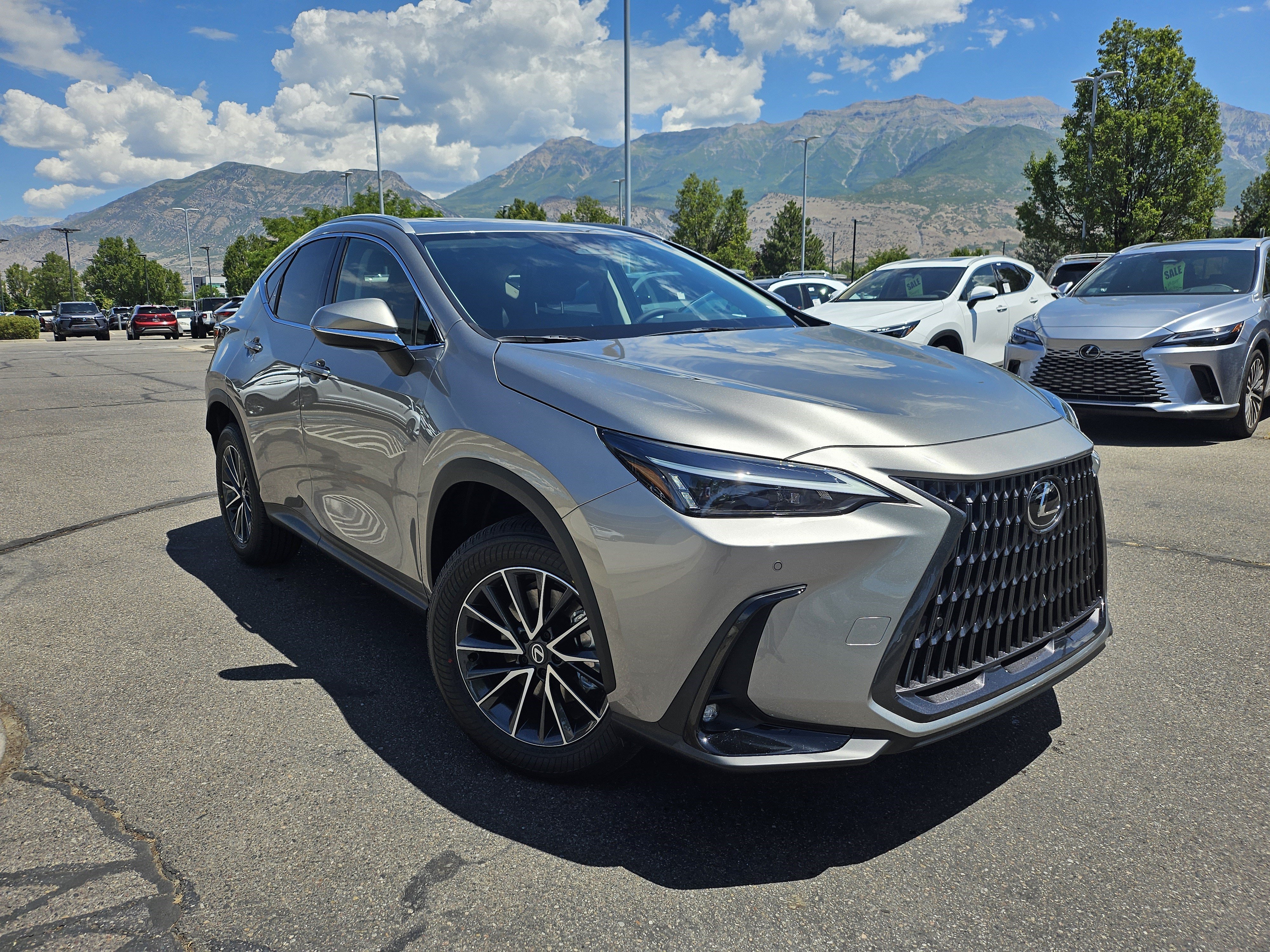 New 2026 Atomic Silver Lexus AWD image 3