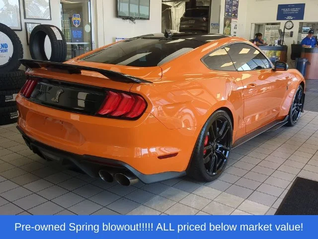 Used 2021 Orange Ford Shelby GT500 image 12