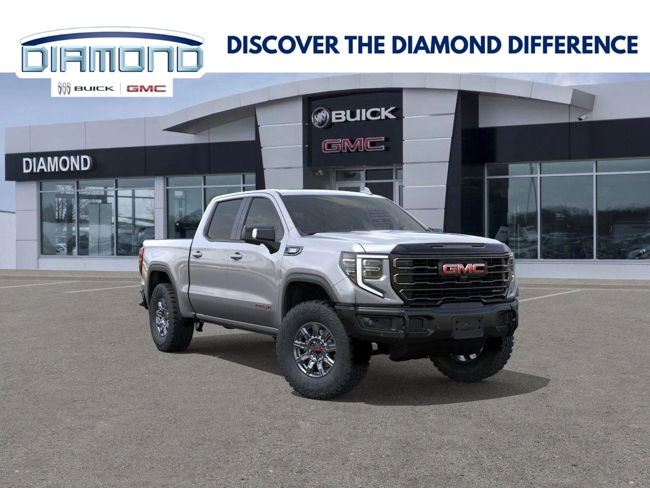 New 2026 Sterling Metallic GMC AT4X image 1