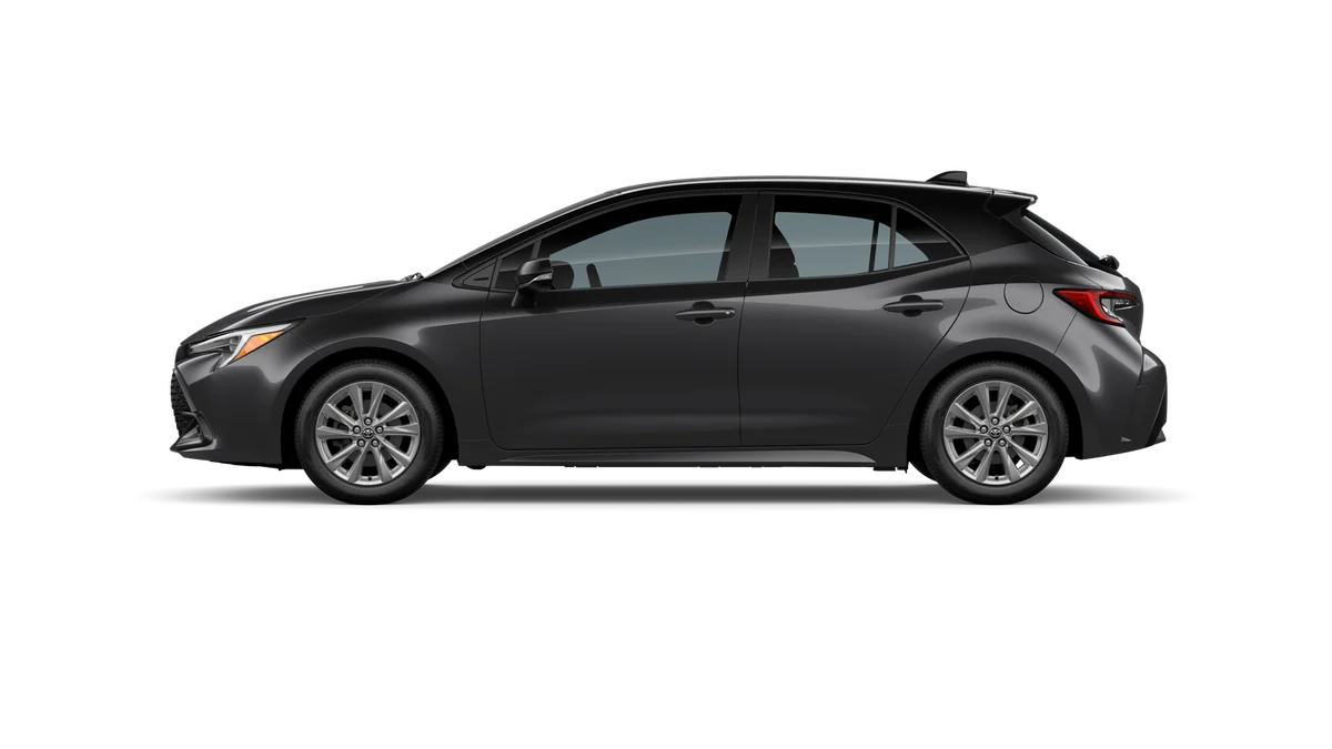 New 2026 Magnetic Gray Metallic with Midnight Black Metallic roof Toyota SE image 4