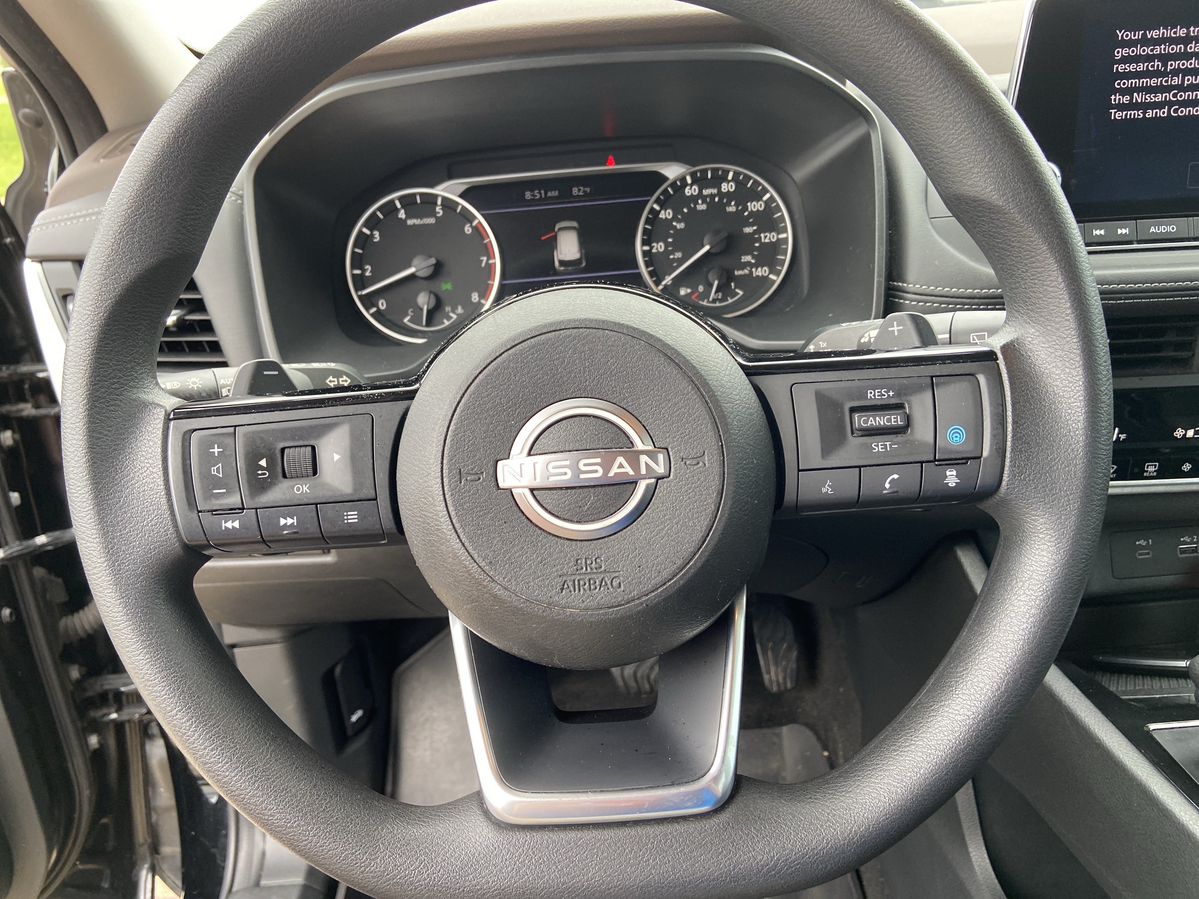 Used 2023 Super Black Nissan SV image 35