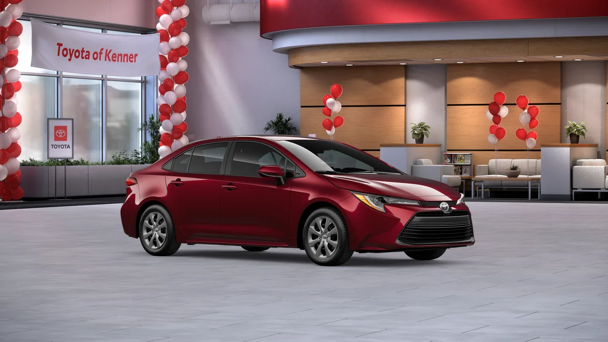 New 2026 Ruby Flare Pearl Toyota LE image 14
