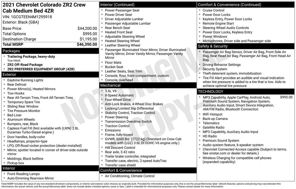 2021 Chevrolet Colorado ZR2 - Photo 51