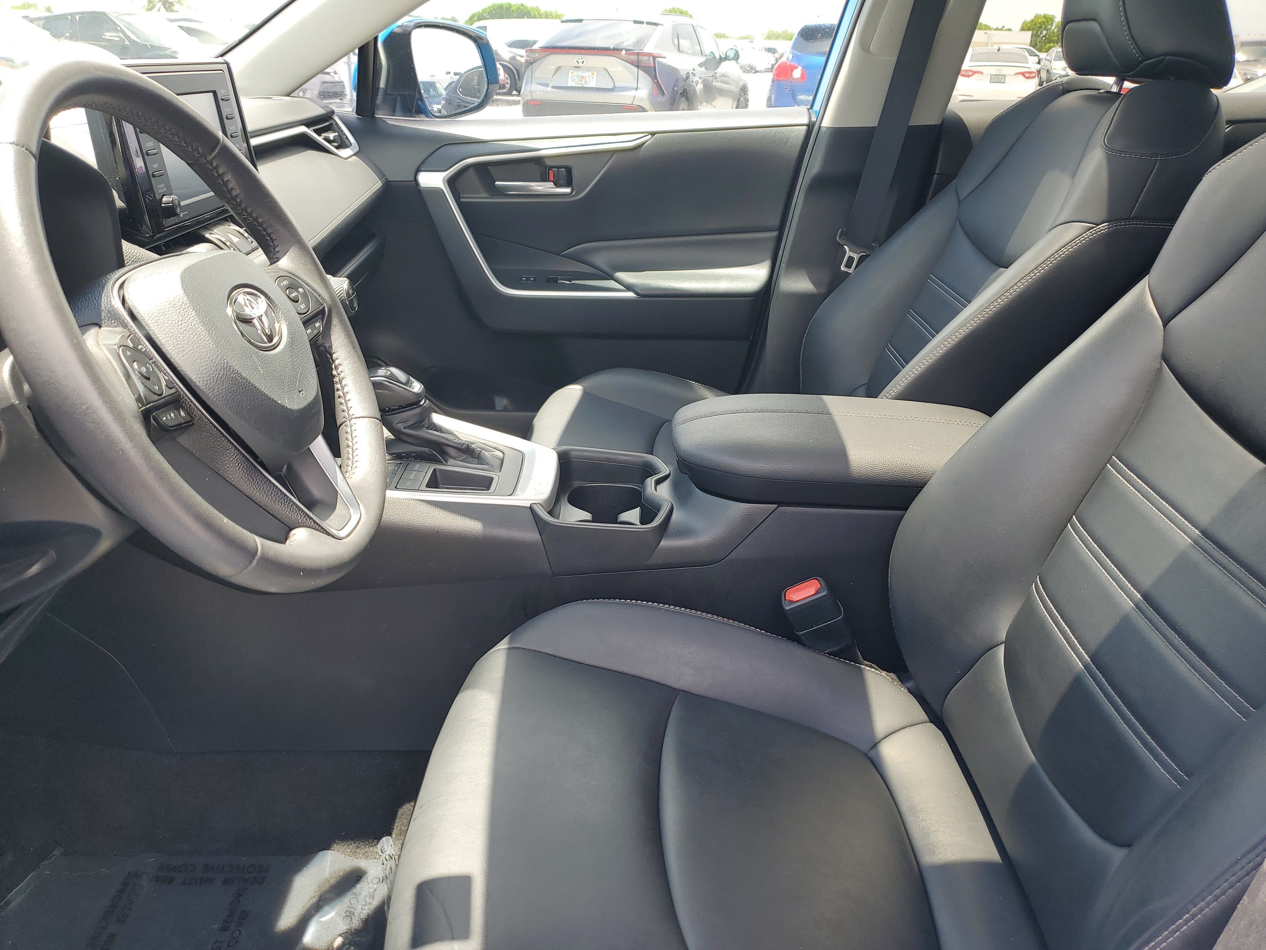 Certified Used 2021 Blue Flame Toyota XLE Premium image 19