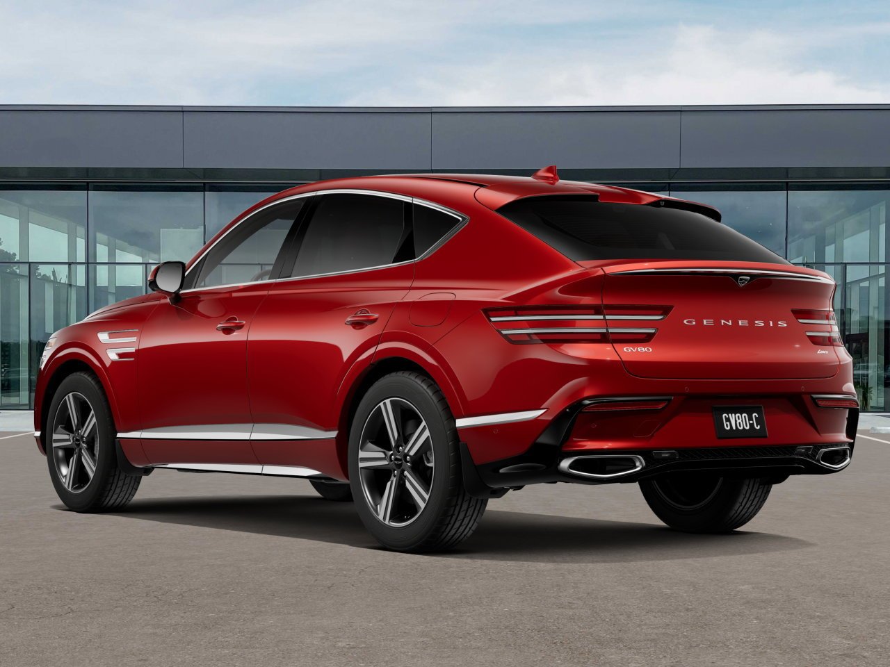 New 2026 Mauna Red Genesis GV80 COUPE 3.5T AWD image 5