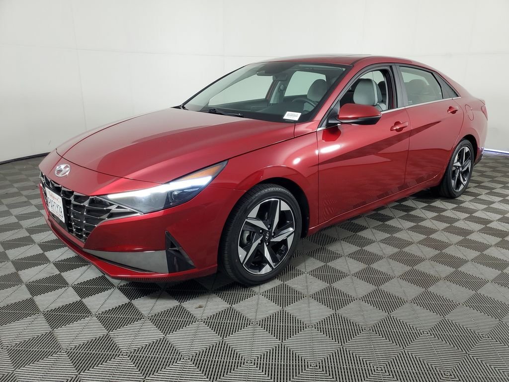 Certified Used 2023 Red Hyundai Limited image 8