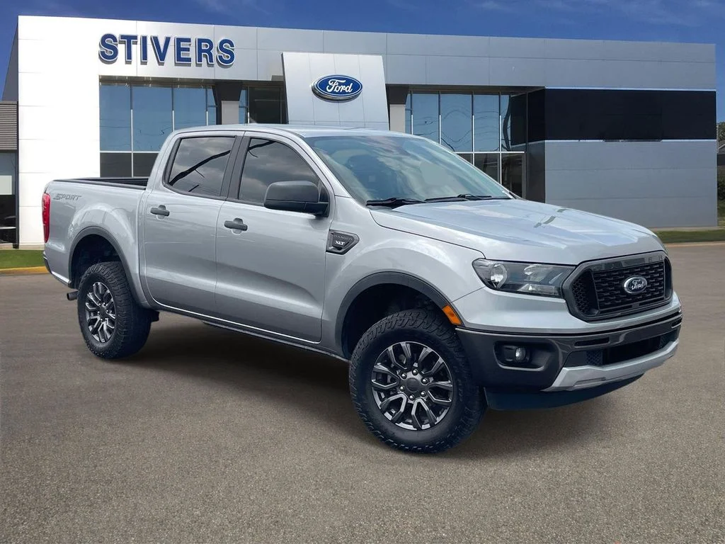 Certified Used 2021 Silver Ford XLT image 1
