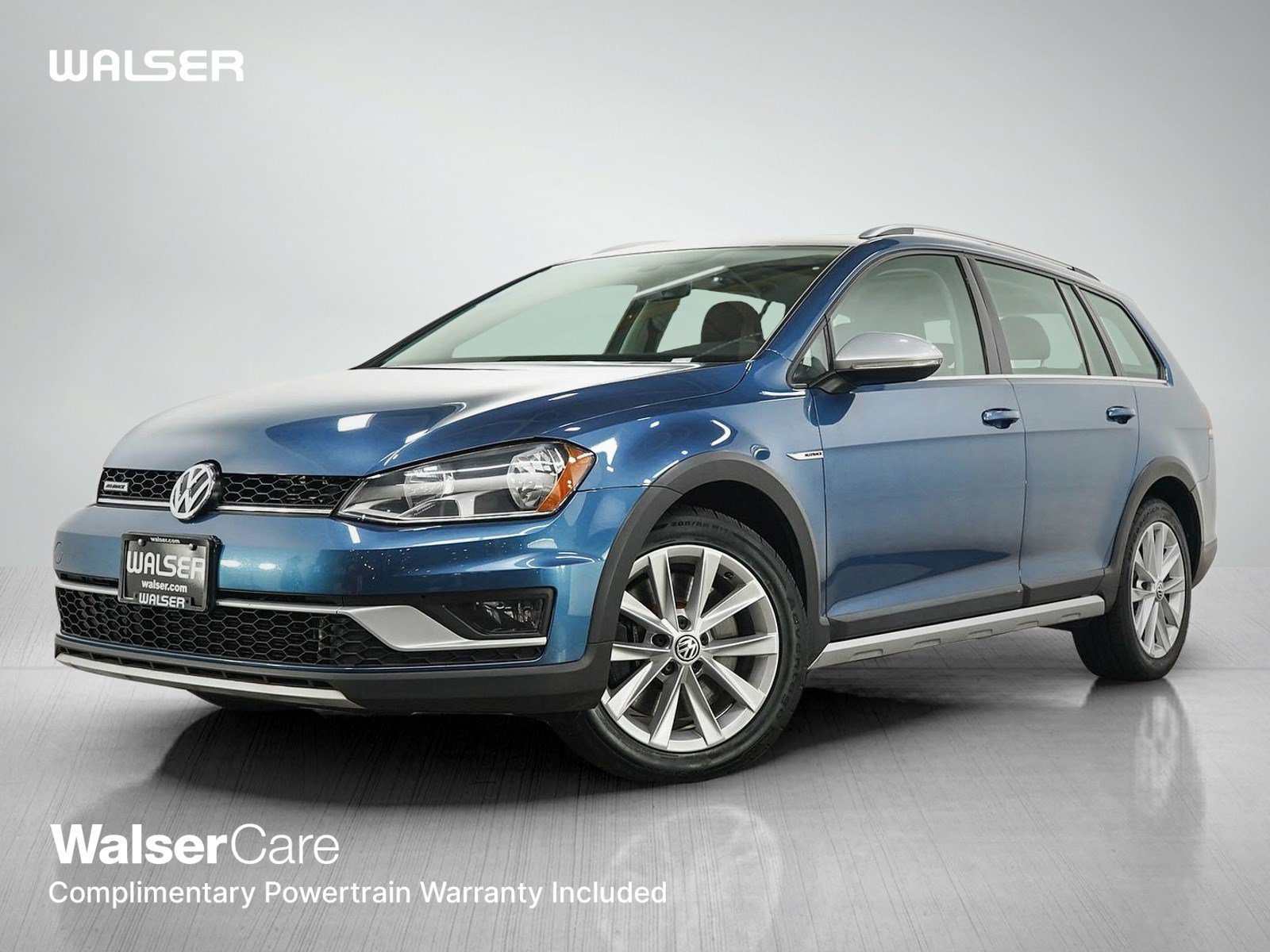 Used 2017 Silk Blue Metallic Volkswagen TSI SE image 1