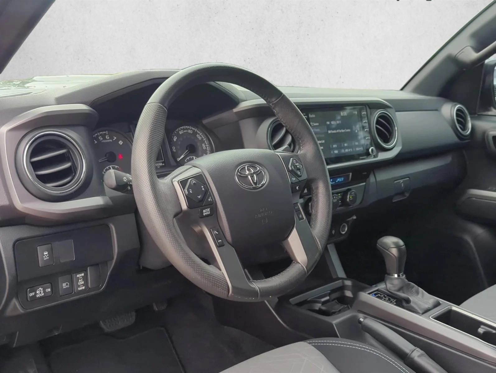Used 2021 Magnetic Gray Metallic Toyota TRD Sport image 9