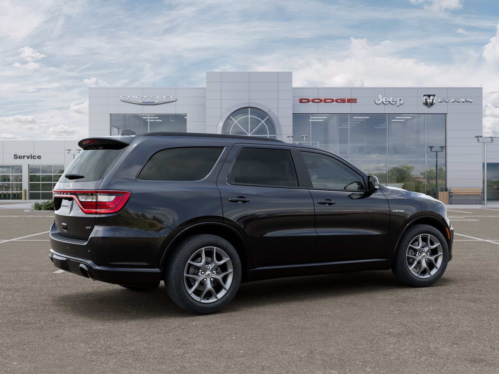New 2026 Diamond Black Clear-Coat Exterior Paint Dodge GT Plus HEMI V8 image 14