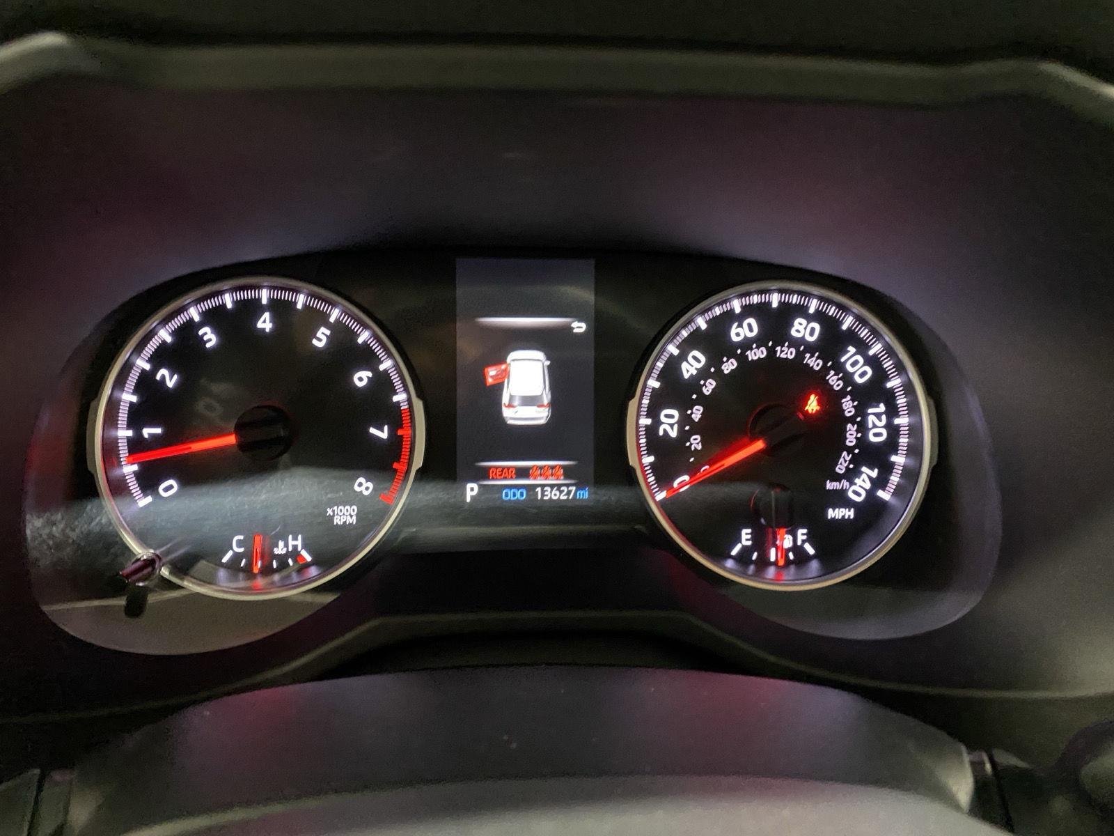 Used 2021 Super White Toyota LE image 18