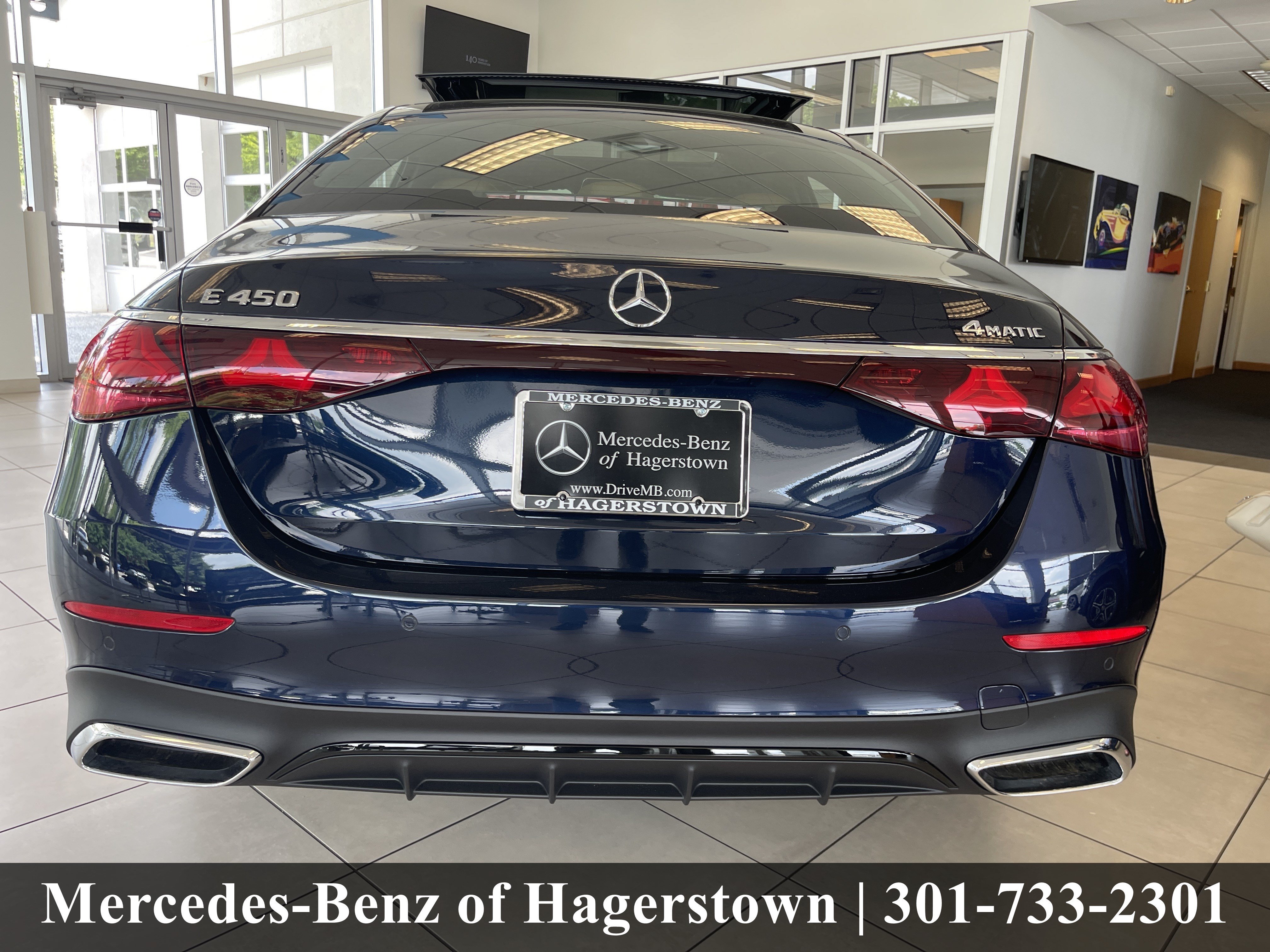 New 2026 Nautical Blue Metallic Mercedes-Benz E 450 image 16