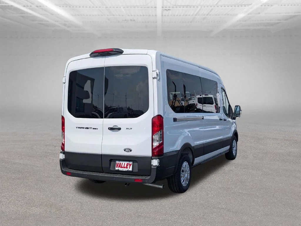 New 2026 Oxford White Ford Passenger Van XLT image 11