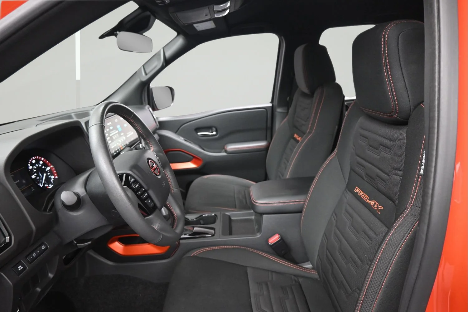 Certified Used 2025 Afterburn Orange Nissan PRO-4X image 9