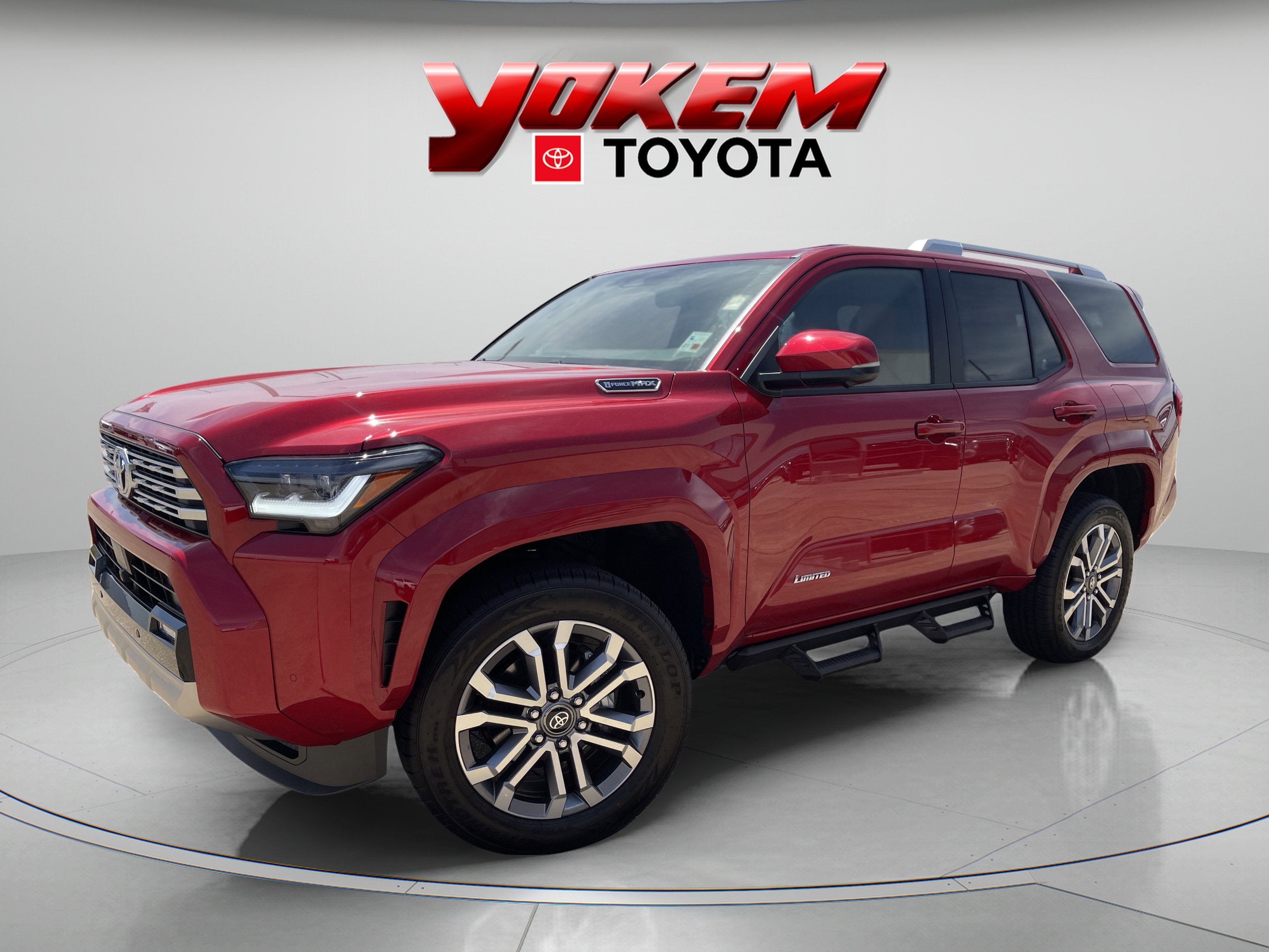Used 2026 Supersonic Red Toyota Hybrid Limited image 1