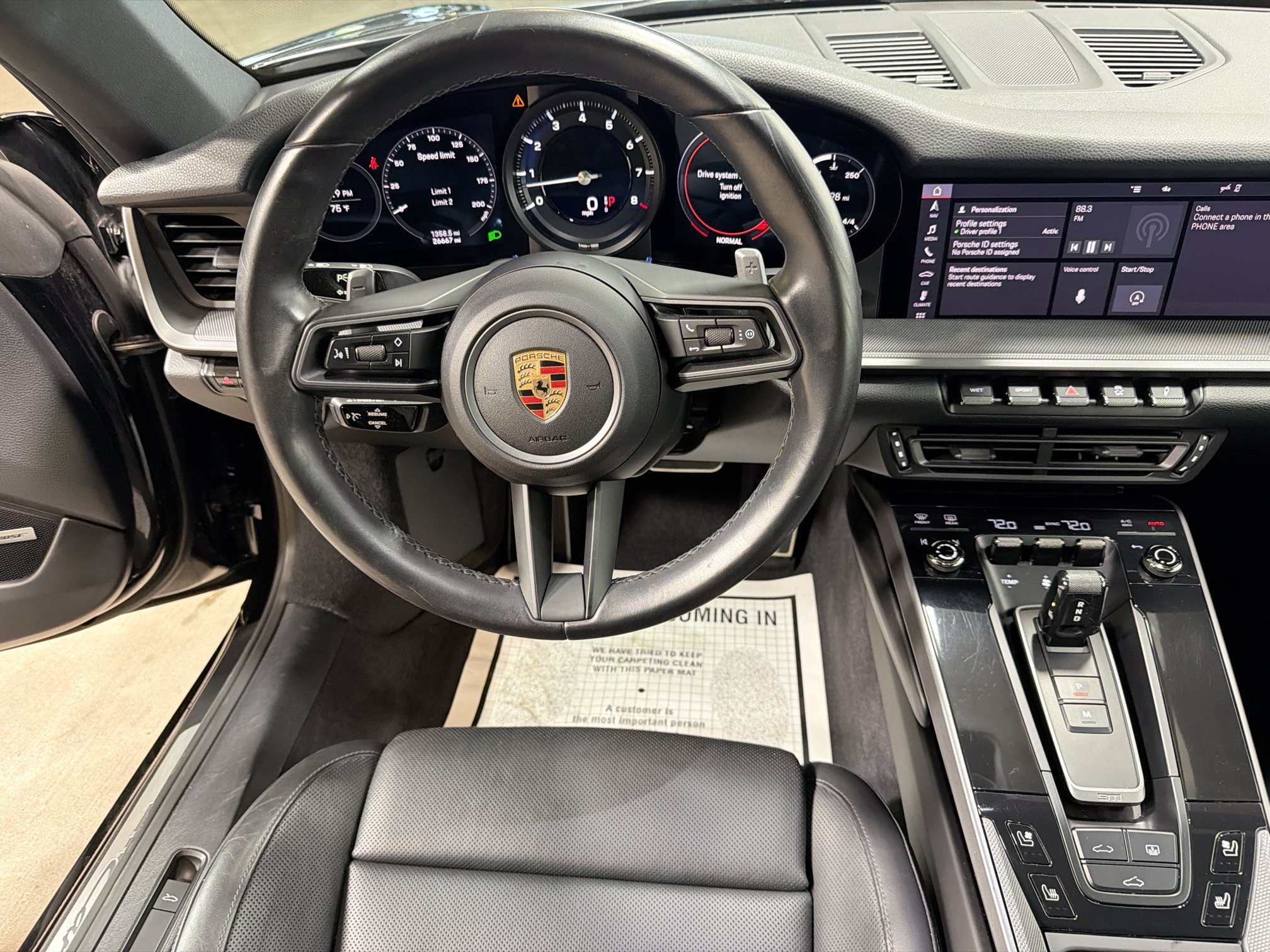 Certified Used 2020 Black Porsche Carrera S image 16