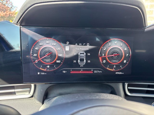 Used 2025 Intense Blue Hyundai SEL Convenience image 21