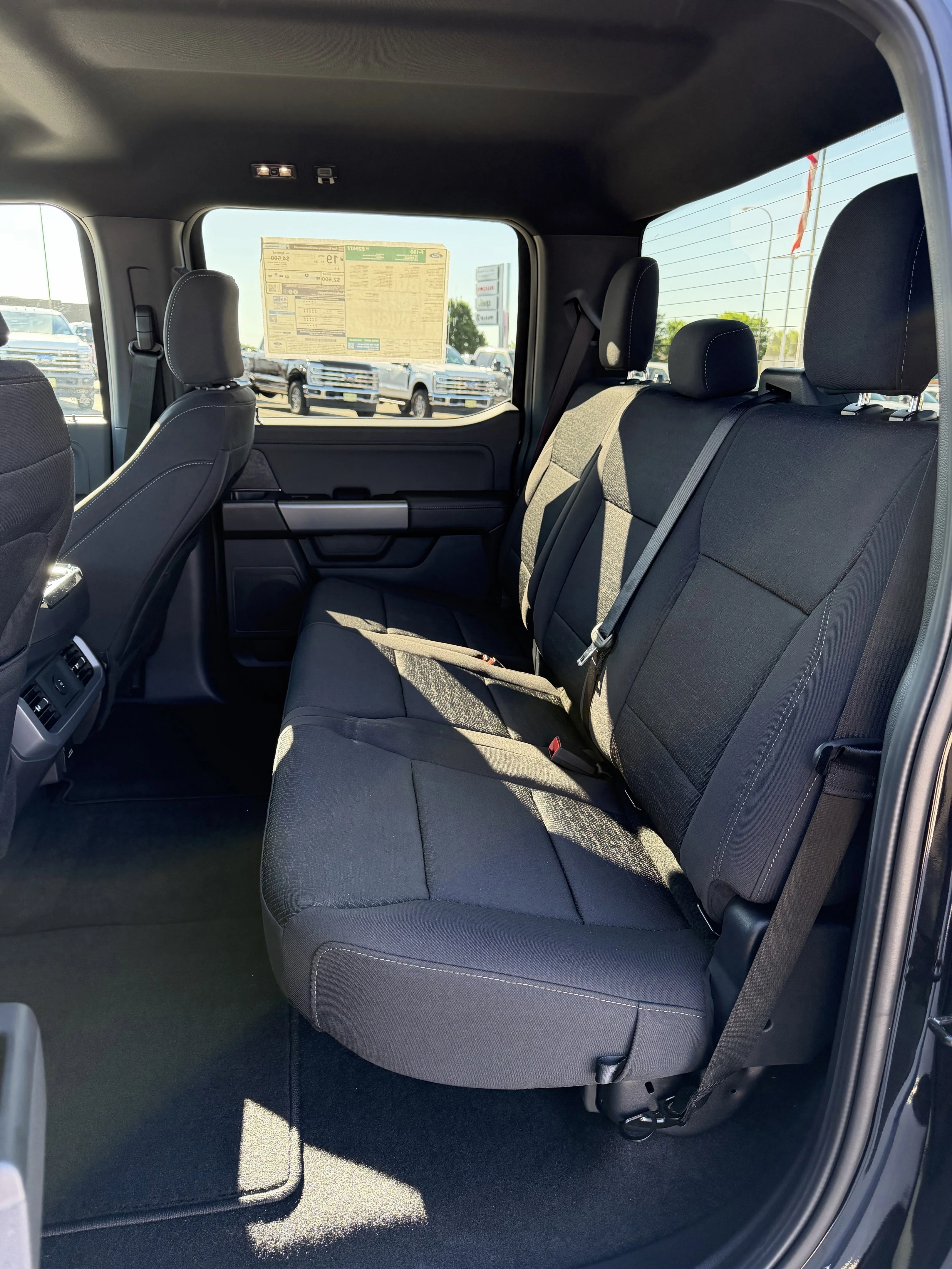 New 2026 Agate Black Metallic Ford XLT image 8