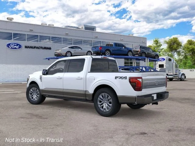 New 2026 Star White Metallic Tri-Coat Ford King Ranch image 5