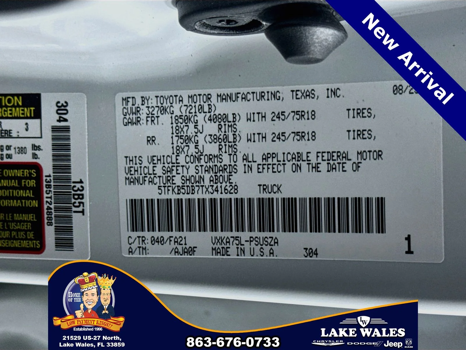 Certified Used 2026 White Toyota SR image 29