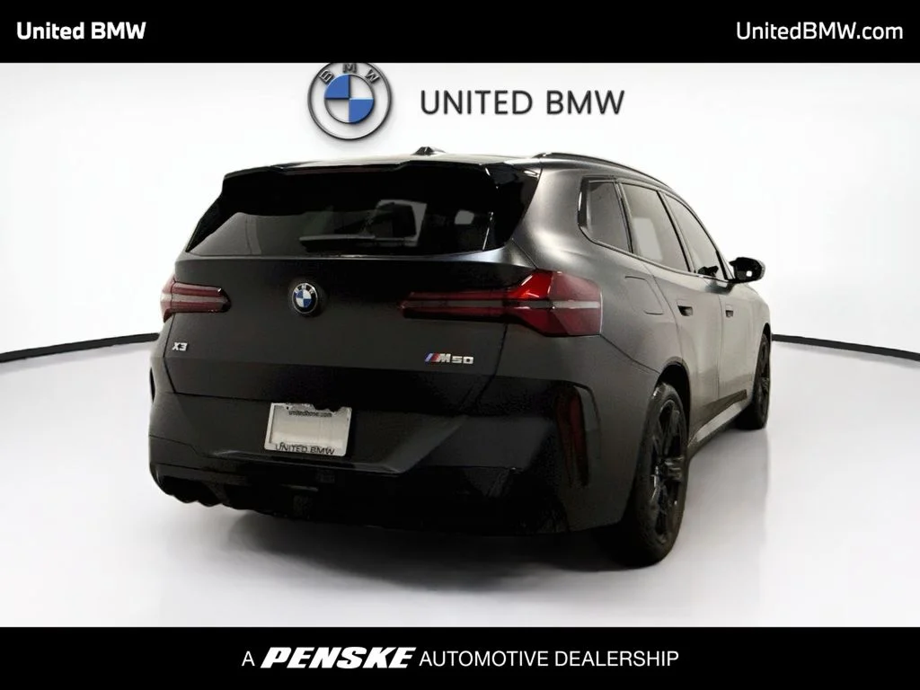 Certified Used 2025 Frozen Deep Grey BMW M50 xDrive image 5