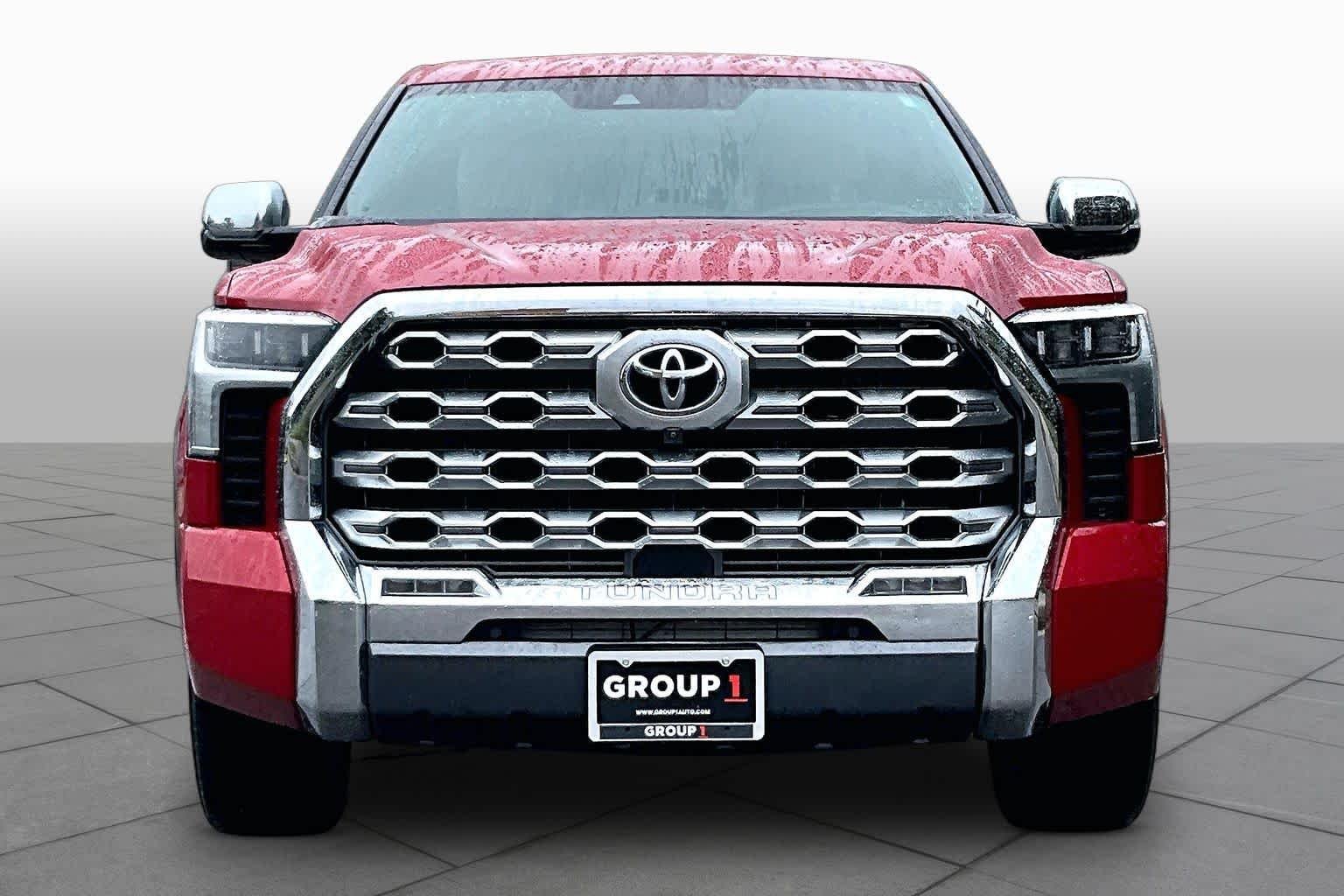 Used 2022 Supersonic Red Toyota 1794 Edition Hybrid image 4