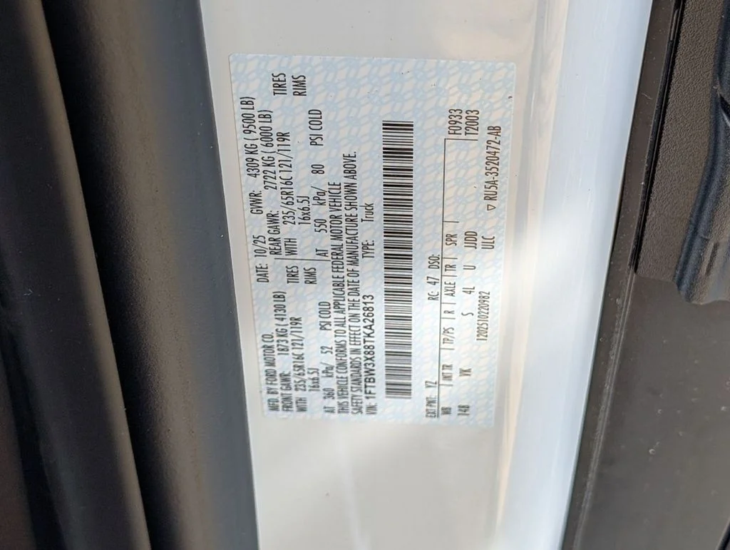 New 2026 Oxford White Ford Cargo Van image 30
