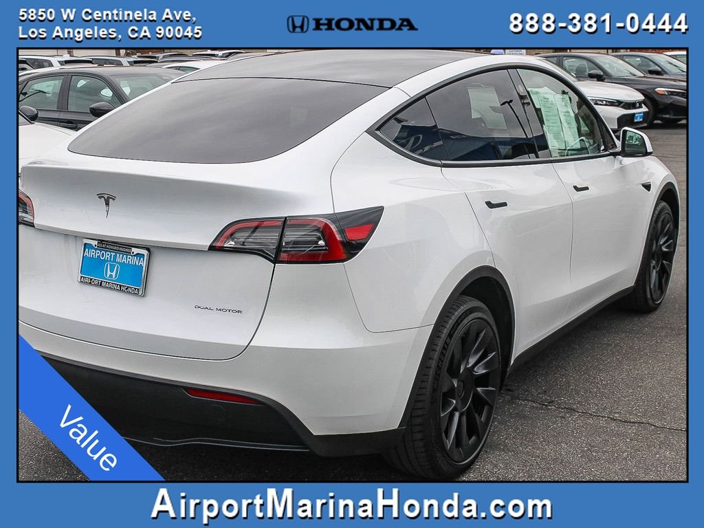 Used 2023 Pearl White Multi-Coat Tesla Long Range image 8