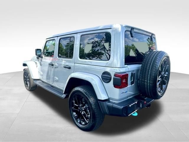 Used 2024 Silver Jeep Sahara 4xe image 4