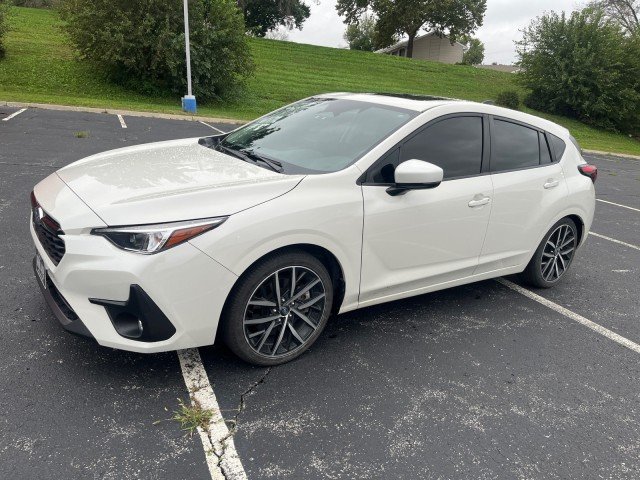 Used 2024 Crystal White Pearl Subaru Sport image 1