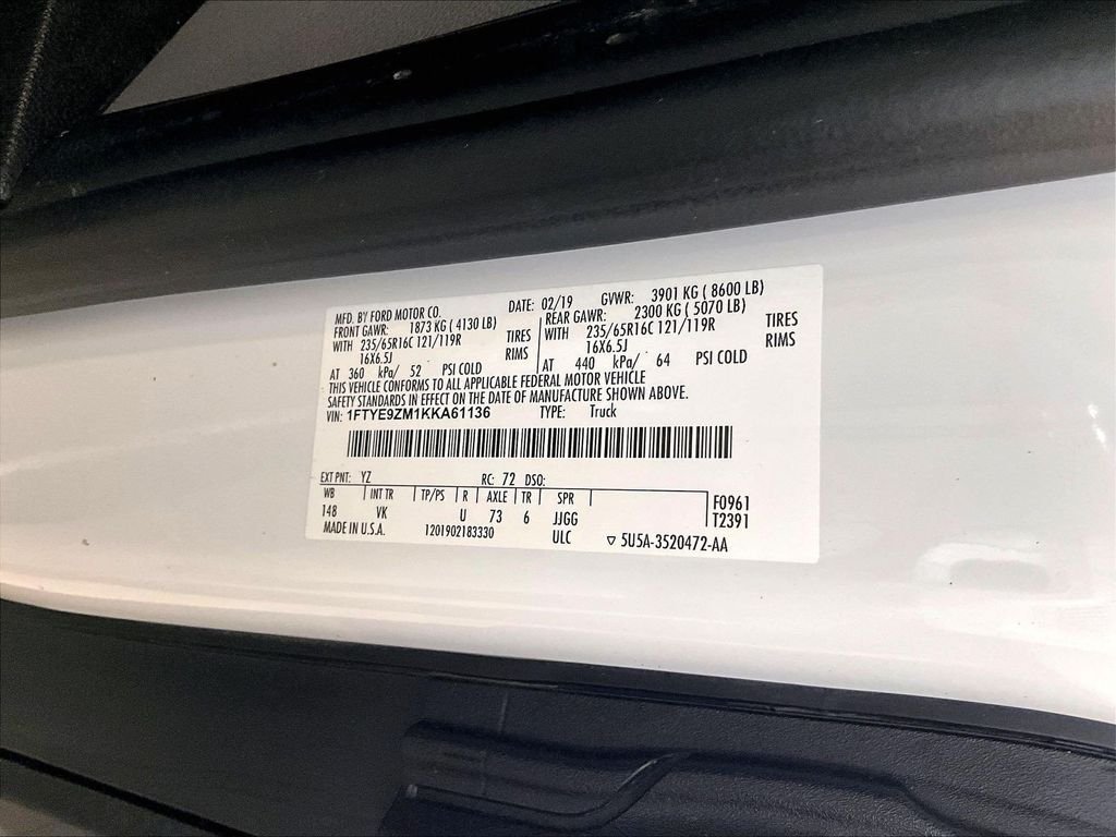Used 2019 White Ford Base image 37