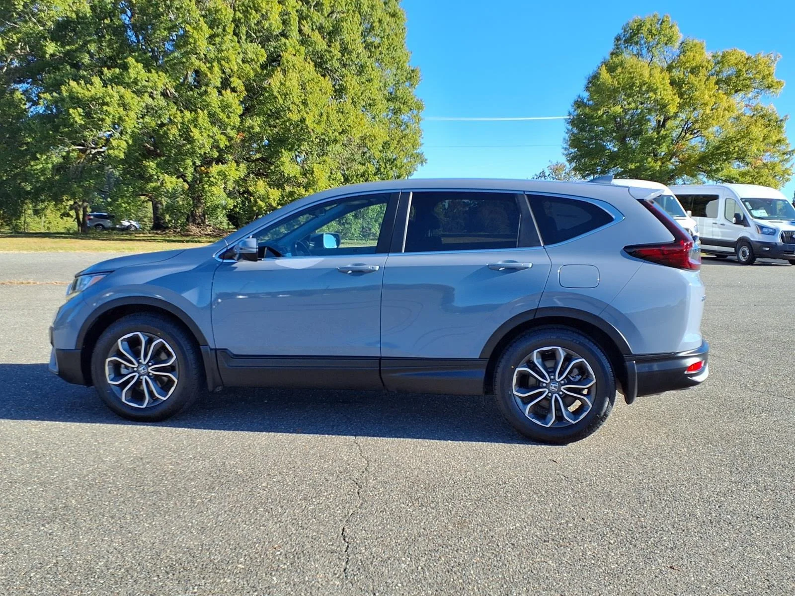 Used 2021 Modern Steel Metallic Honda EX image 3