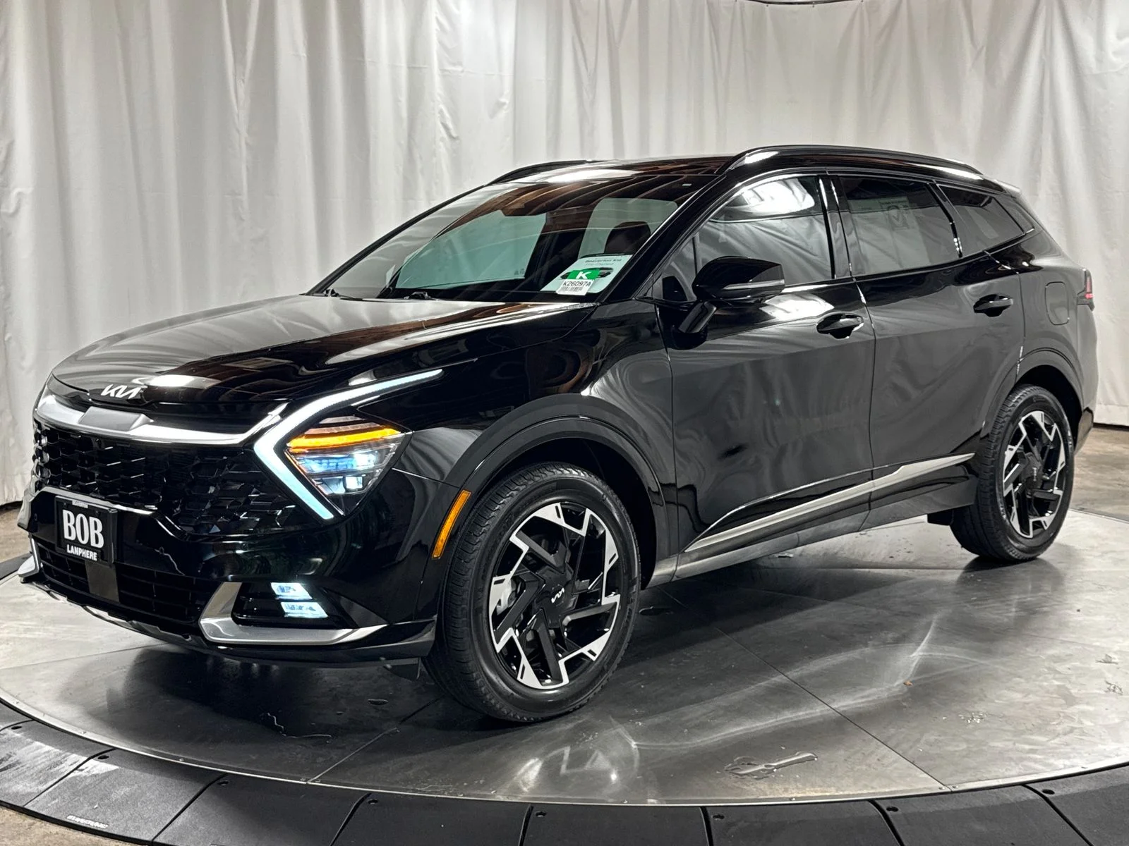 Used 2024 Ebony Black Kia SX-Prestige image 1