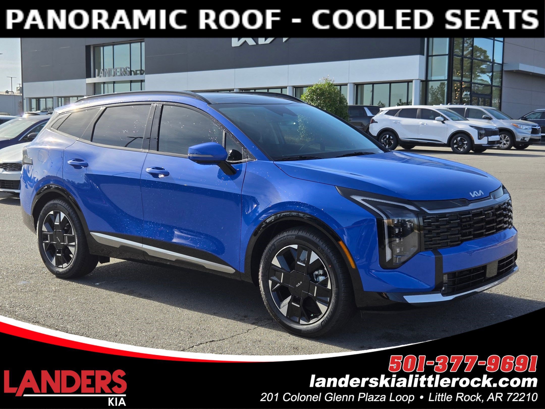 New 2026 Nebular Blue Kia SX-Prestige image 1