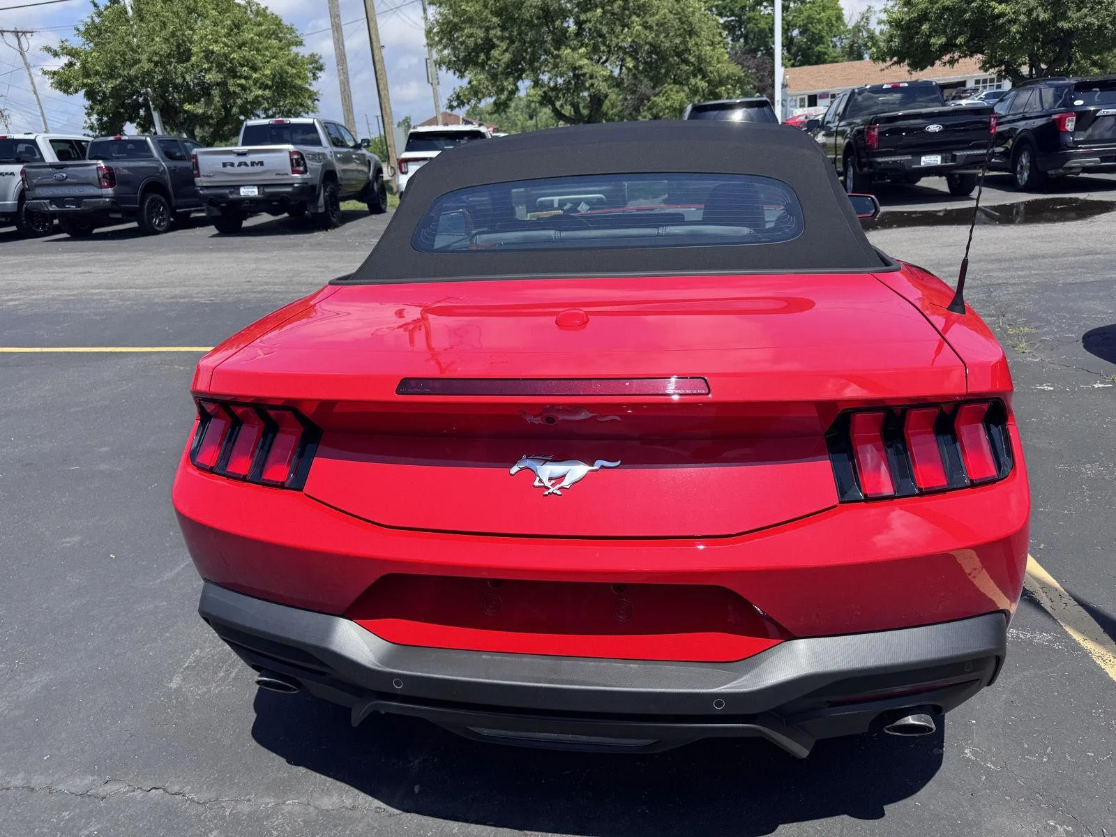 Used 2026 Race Red Ford EcoBoost Premium image 5