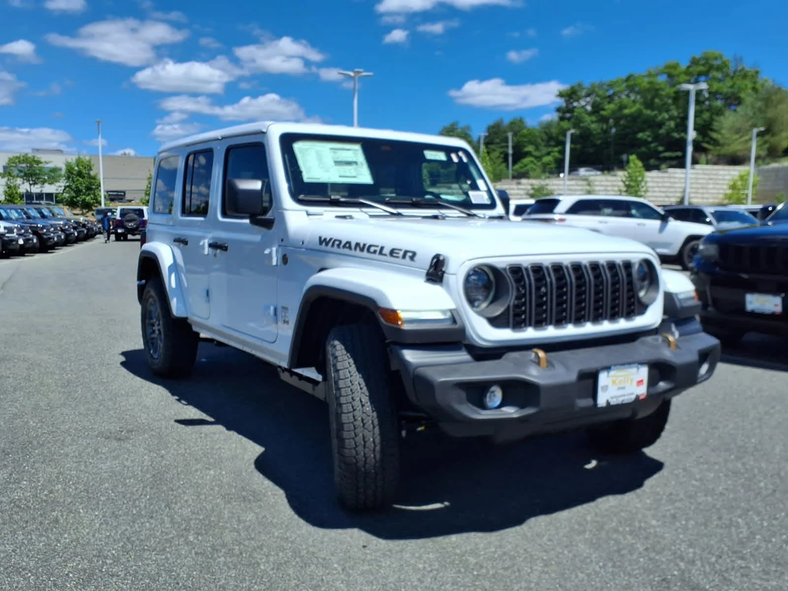 New 2026 Bright White Clearcoat Jeep 85th Anniversary image 5