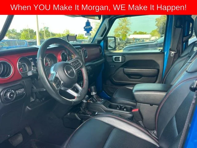 Used 2022 Blue Jeep Unlimited Rubicon image 9