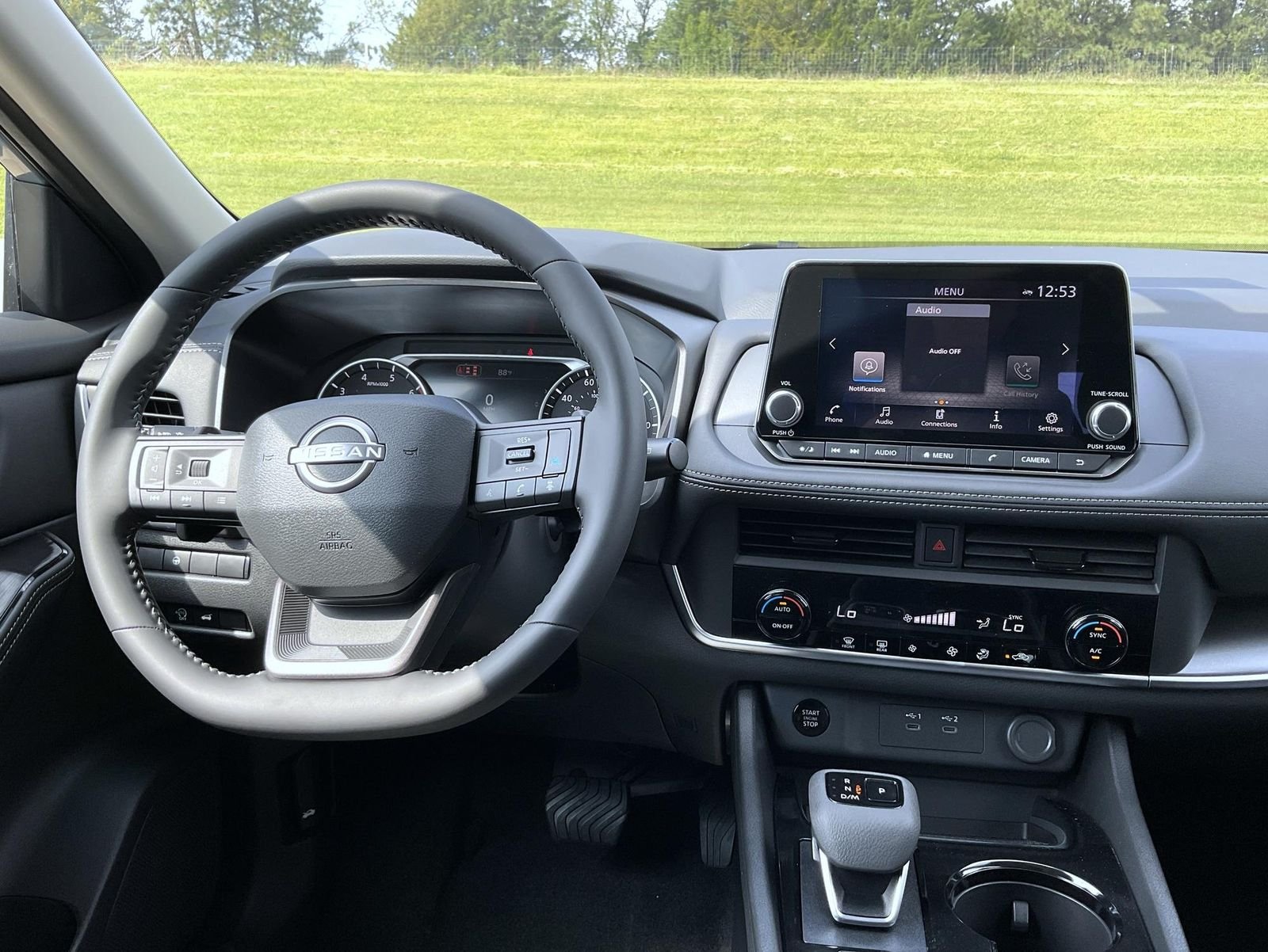 New 2026 Boulder Gray Pearl Nissan SV image 14