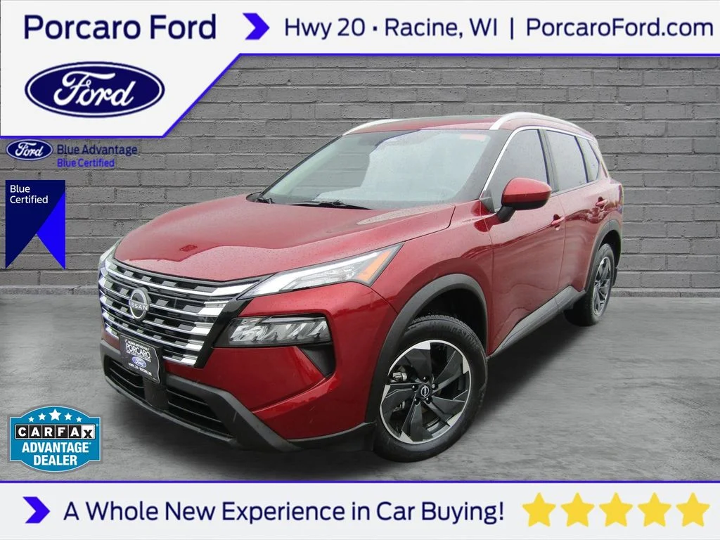Certified Used 2025 Scarlet Ember Nissan SV image 1
