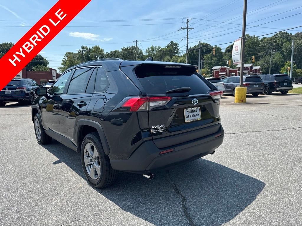 Used 2024 Midnight Black Metallic Toyota LE image 3