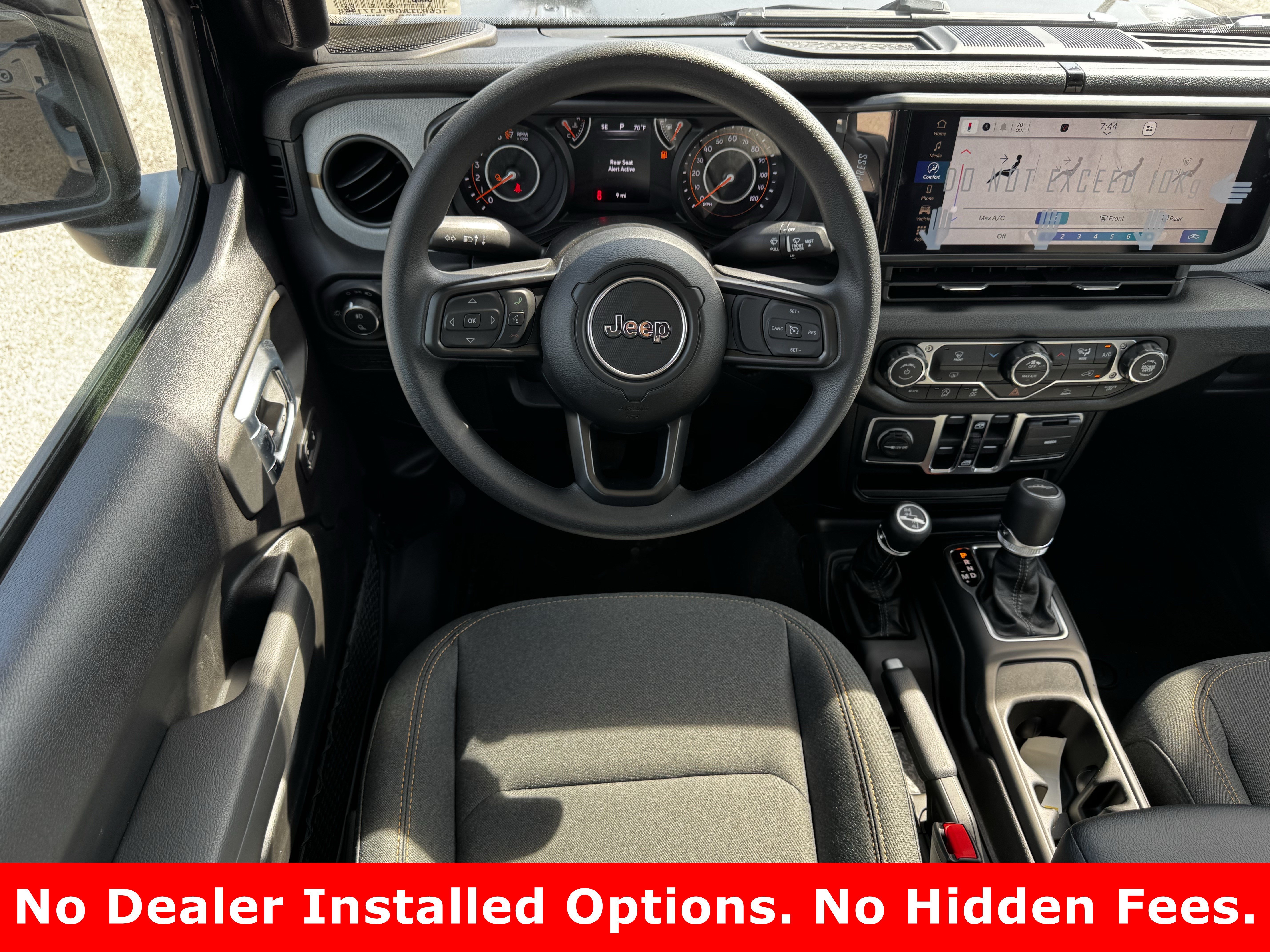 New 2026 Black Clearcoat Jeep Sport image 13