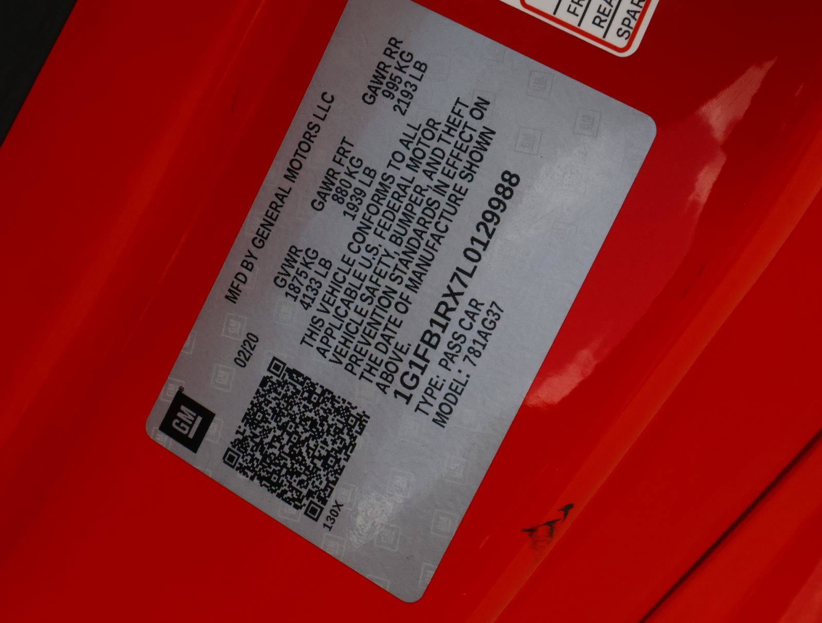 Used 2020 Red Hot Chevrolet 1LT image 16