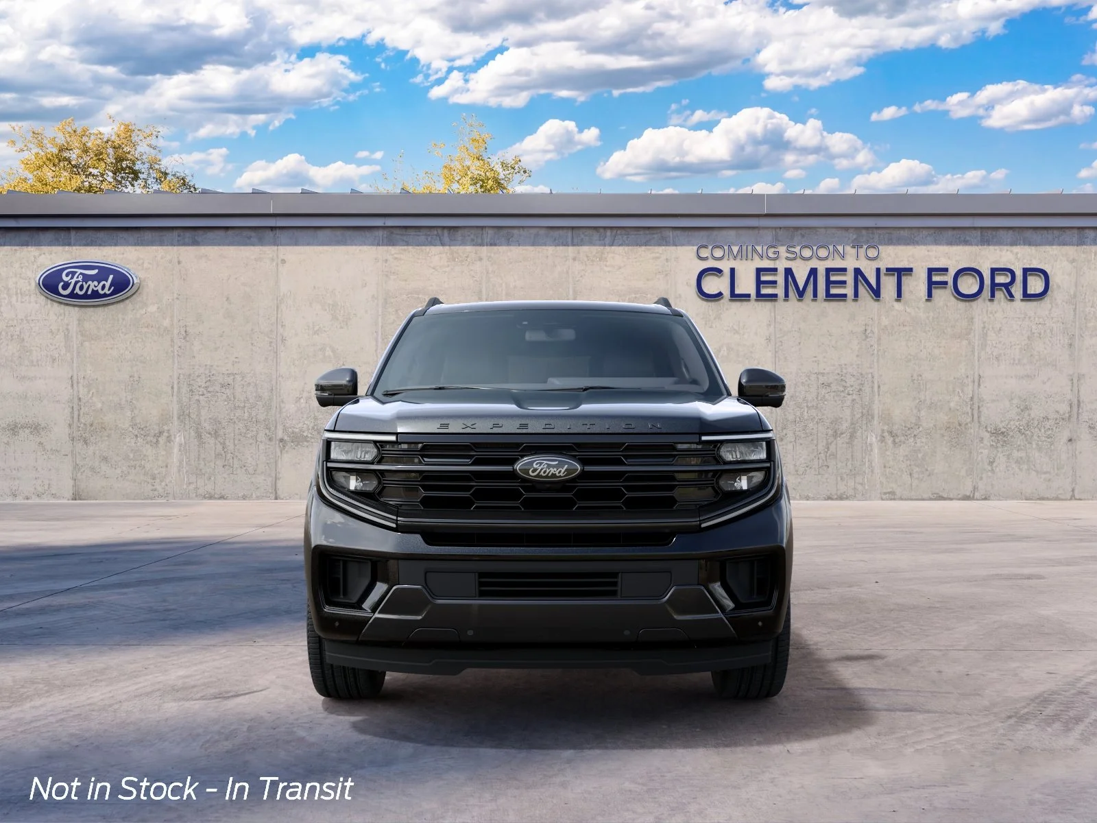 New 2027 Agate Black Metallic Ford Platinum image 3