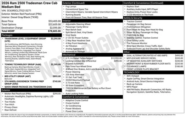 2026 RAM 2500 Tradesman - Photo 14