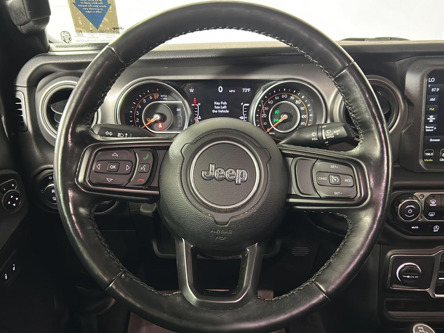 Used 2021 Granite Crystal Metallic Clearcoat Jeep Sport S image 27