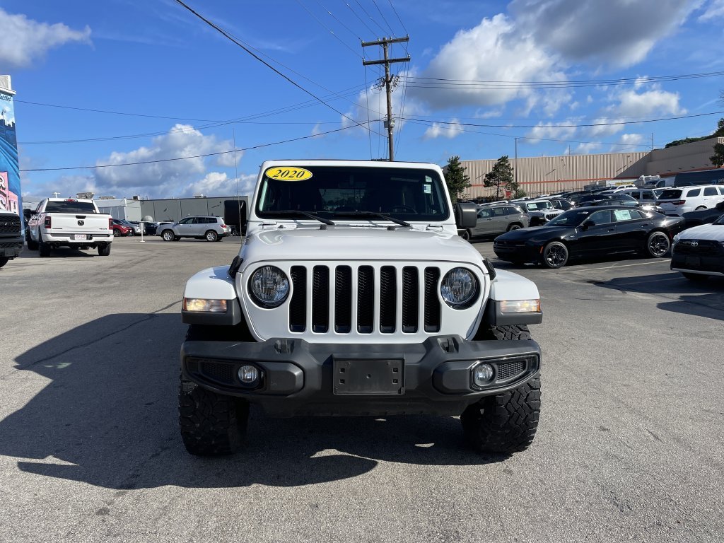 Used 2020 White Jeep Unlimited Sahara Altitude image 5