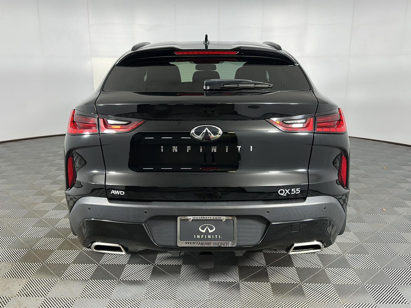 Certified Used 2022 Black Obsidian INFINITI ESSENTIAL image 12