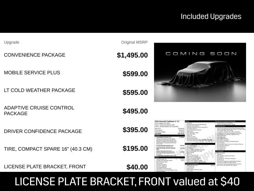 2026 Chevrolet Trailblazer LT - Photo 13