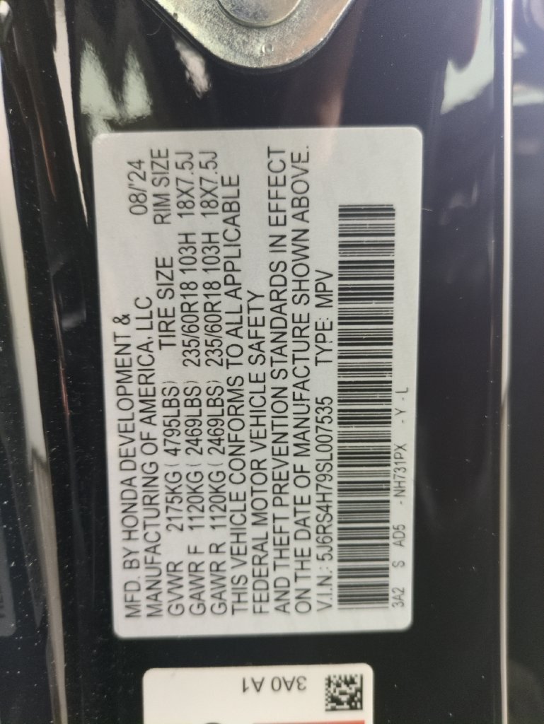 Certified Used 2025 Crystal Black Pearl Honda EX-L image 37