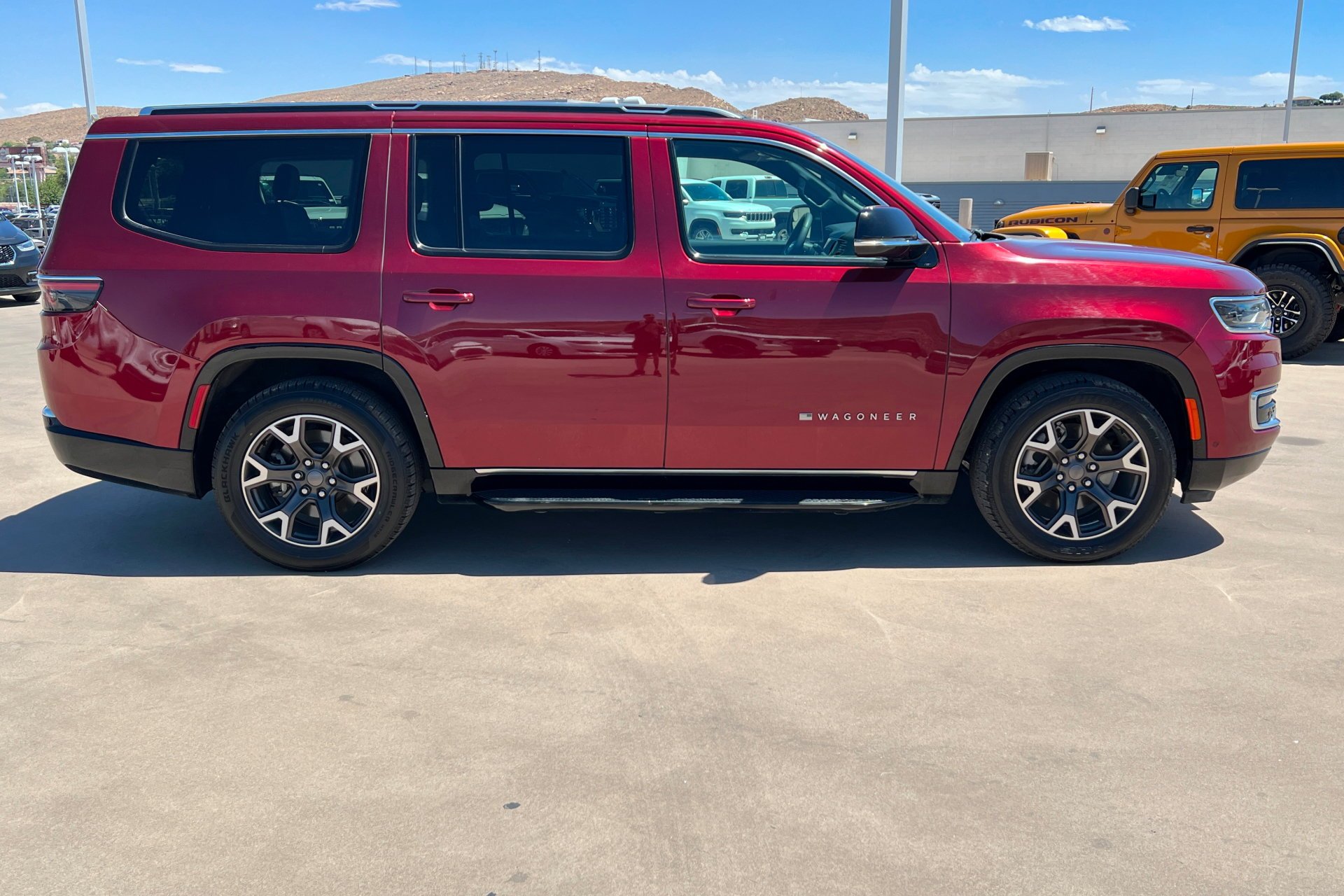 Used 2024 Velvet Red Pearlcoat Jeep Series III image 7